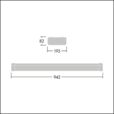 Thorn Abdeckplatte 900mm COLLEGE 2 #96800190