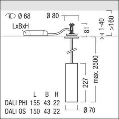 Zumtobel Group LED-Pendelleuchte 930 PANOS P R6 #62928063