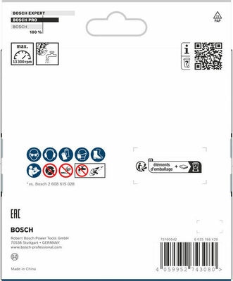 Bosch Power Tools PRO MMDiamant-Trennscheibe X-LOCK,115mm,2erPack 2608615285