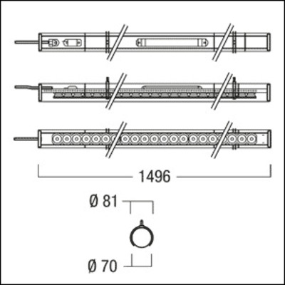 Zumtobel Group LED-Pendelleuchte 930 SOLENA 5k5 #70516723