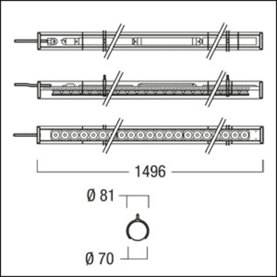 Zumtobel Group LED-Pendelleuchte 930 SOLENA DI #70516725