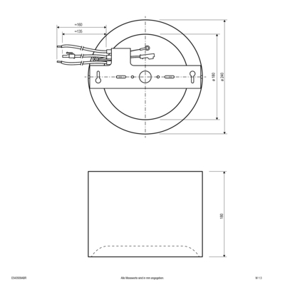 EVN Lichttechnik Anbaugehäuse E543509ABR