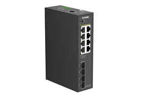 DLink Deutschland 12-Port Gigabit Switch mit 4 x SFP-Ports DIS-210G-12UP