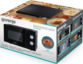 Gorenje Mikrowelle m.Grill 1000 W,sw MO20E2BH