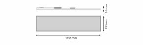 Ledvance LED-Panel 830, DALI2 PLCMFT1200DAP24W830U