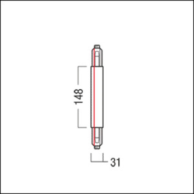 Zumtobel Group Mitteleinspeisung schwarz TRACK BASI #42200594
