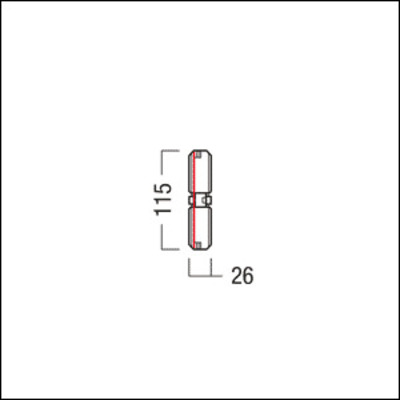 Zumtobel Group Verbinder schwarz TRACK BASI #42200608