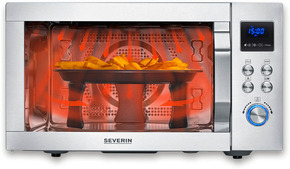 Severin Mikrowelle 3-in-1 CrispyWave MW 7918 eds-geb/si