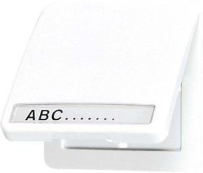 Jung Klappdeckel alpinweiß mit Rückstellfeder CD 590 BFNAKL WW