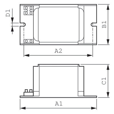 Philips Lighting Vorschaltgerät HEAVY DUTY 230V BSN 400 L33 TS