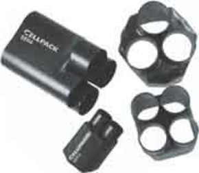 Cellpack Schrumpf-Aufteilkappe f.4x35-150qmm SEH4/60-25/schwarz