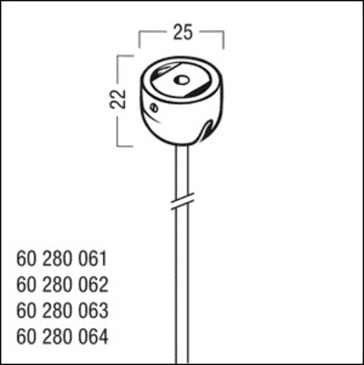 Zumtobel Group Seilabhängung 1,8x5000 WH DRAHTSEILAB#60280063