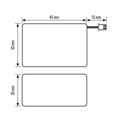 ESYLUX Ersatzakku SLDBATTERYNiCd800mAh