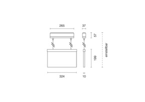 Lichtline LED-Rettungszeichenleuchte zentrale Versorgung SL49DMS009