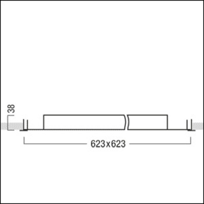 Zumtobel Group LED-Einbauleuchte 2800-830 M625QLDO KA MIREL-L LAY#42925625