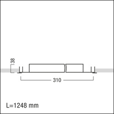 Zumtobel Group LED-Einbauleuchte 3600-830 M625LEVG KA MIREL-L LAY#42925626
