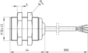 Schmersal Sicherheits-Sensor BNS 303-11ZG-ST