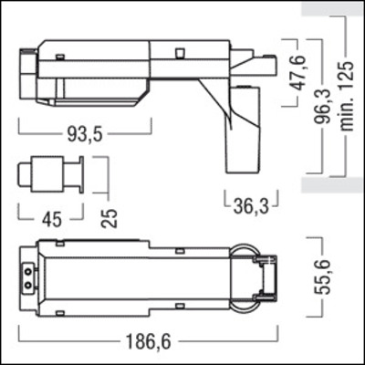 Zumtobel Group LED-Rettungszeichenleuchte PURESIGN/C #42186090