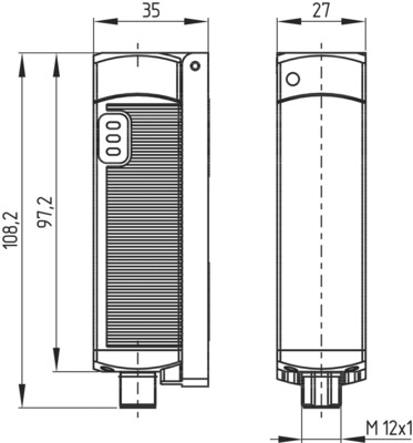 Schmersal Sicherheits-Sensor CSS 12-34-V-D-M-ST