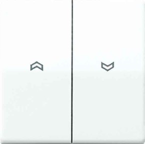 Jung Wippe Symbole weiß für Jal.Wippschalter ABAS 591-5 P