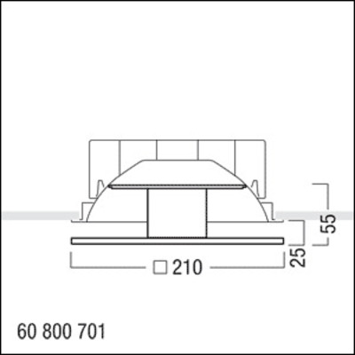 Zumtobel Group Dekoglas AM Q190 L PANOS INF #60800701