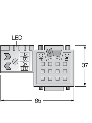 Turck Sub-D Steckverbinder FW-D9TLED #6604220