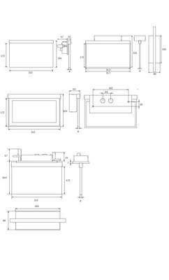 RP-Technik Rettungszeichenleuchte ZB, ML, Piktoset AXR009ML