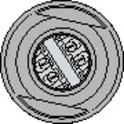 Phoenix Contact Bussystem-Steckverbinder Buchse gerade 6p. SACC-M12FS- #1429143