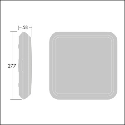 Thorn Rettungszeichenleuchte Voy Square #96635040