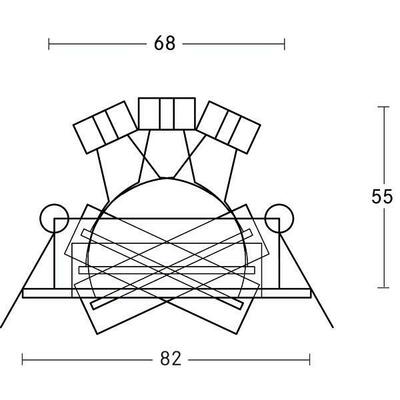 Brumberg Leuchten EB-Downlight 50W GX5,3 mt-ni 3261.15