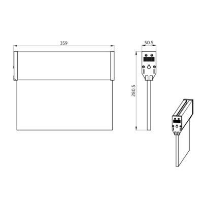 BEG Brück Electronic LED-Rettungszeichenleuchte 3h DT32/6/3DALI-LED