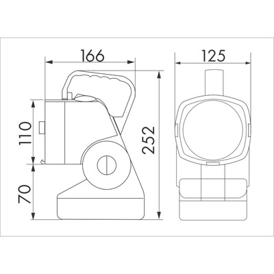 BEG Brück Electronic LED-Handscheinwerfer SAFETYLUXport.LEDgr