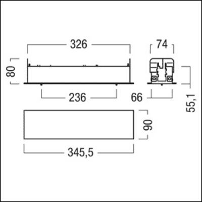 Zumtobel Group LED-Rettungszeichenleuchte PURE/COMSI #42936316