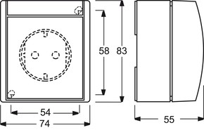 Busch-Jaeger Steckdose 23 MWKS-54-504