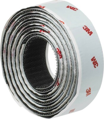 3M Deutschland Klettband Haken Schlaufen 25mmx1,25m,4,4mm SJ352B/IPS