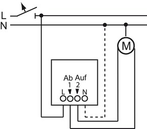 Busch-Jaeger Jalousie-Basis-Einsatz 2Schliesser 3A 690VA 6418 U