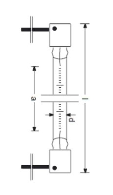 Radium Lampenwerk Halogeninfrarotstrahler ITT 2500W235V0826K/S