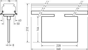 Trilux Leuchteneinsatz Inotec weiß 7650 SNP 20 #7954440