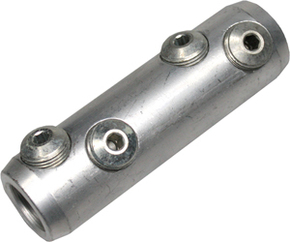 Intercable Tools Al-Schraubverbinder mit Trennwand, verz. ICSV310-1