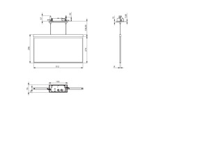 RP-Technik LED-Rettungszeichenleuchte ZB, Edelstahloptik AGCC009-E
