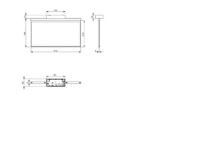 RP-Technik LED-Rettungszeichenleuchte EB + SC/1h AGD001SC-E