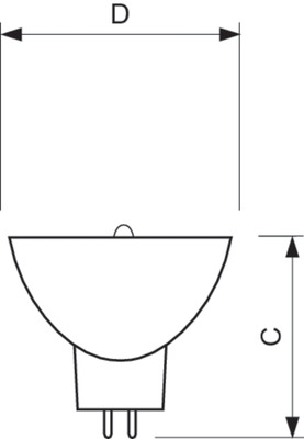 Philips Lighting Speziallampe 2900K 13528 15W GZ4 6V