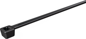 HellermannTyton Kabelbinder UV-witterungsstabil T18R-PA66W-BK 100