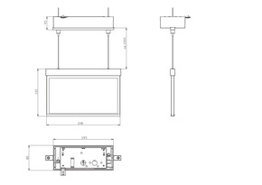 RP-Technik LED-Rettungszeichenleuchte ZB, anthrazit AMDC009-AZ