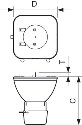 Philips Lighting Speziallampe 7800K MSD Platinum 14 R