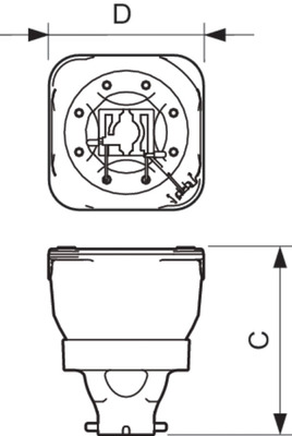 Philips Lighting Speziallampe 8000K MSD Platinum 20 RB