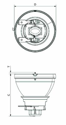 Philips Lighting Speziallampe 7800K MSD Platinum200 Flex