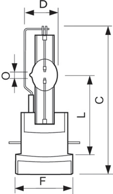 Philips Lighting Speziallampe 7200K MSRGold2500/2FastFit