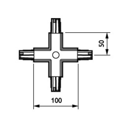 Philips Lighting X-Verbinder GAC600 ZCS750 5C6 XCP WH