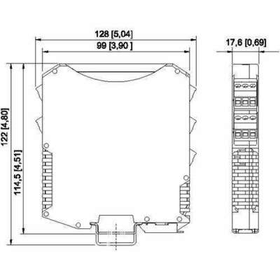 Stahl Temperaturmessumformer Temperatur Eingang 160547